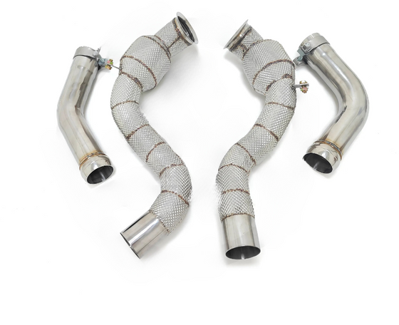 W205 Catted Downpipes