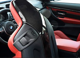 F8X M3/M4 Carbon Fiber Seat Backs