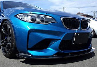 F87 M2 3D Style Carbon Fiber Front Lip