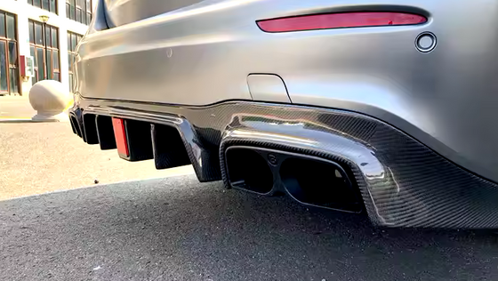 W213 E Class BB Style Carbon Fiber Diffuser