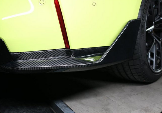 G82 M4 MP Style Carbon Fiber Rear Bumper Splitter