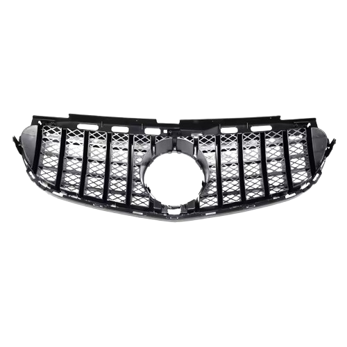 W212 E Class GT Style Gloss Black Grill Replacements