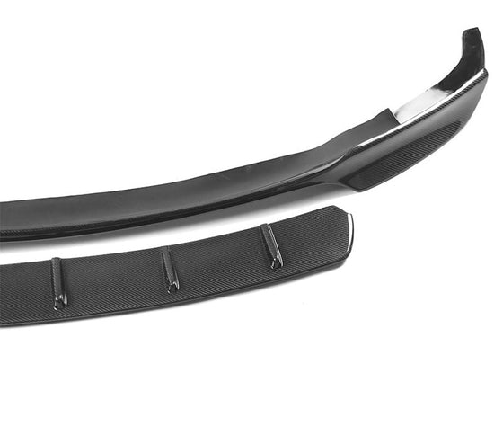 F10 M5 V Style Carbon Fiber Front Lip